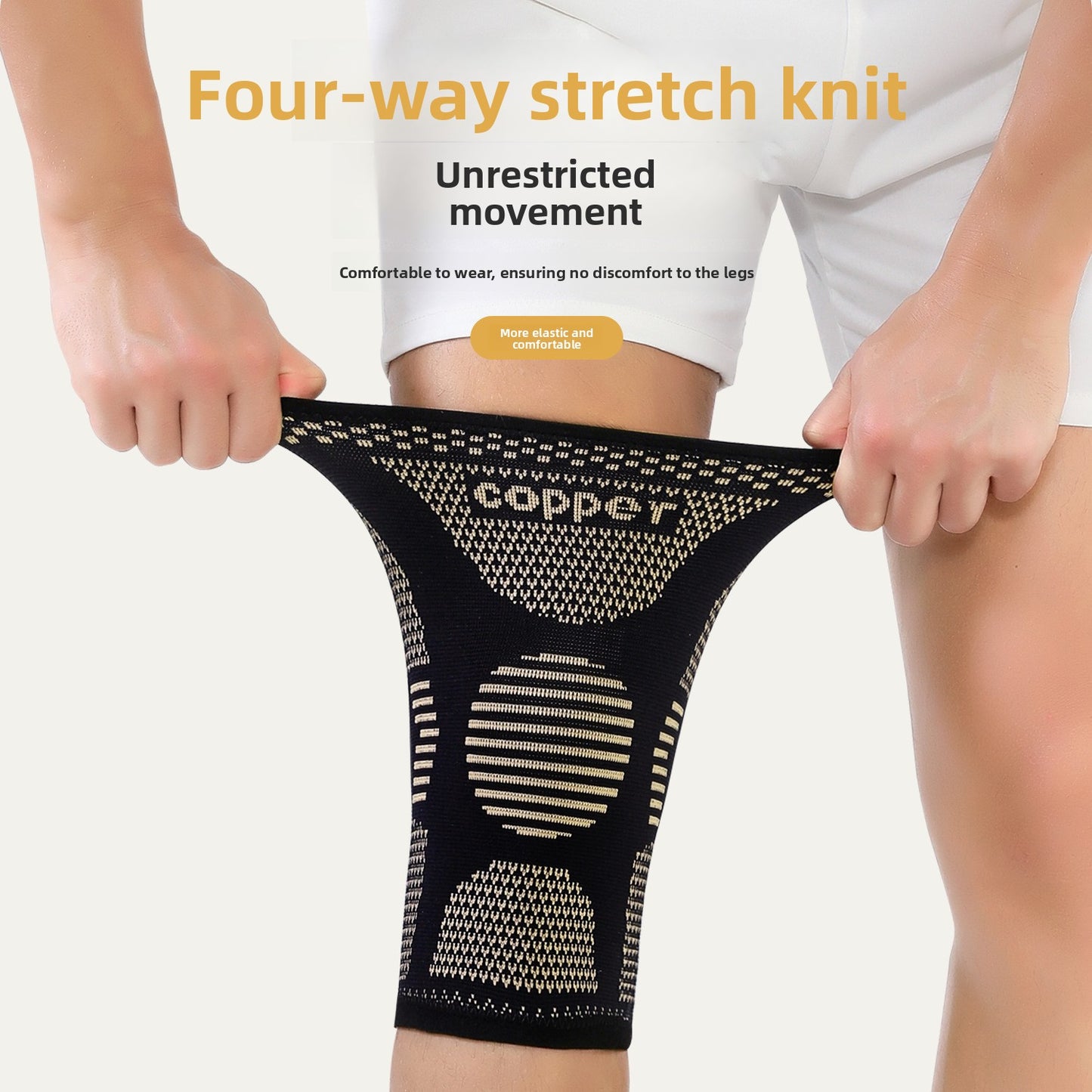 BMTSport CopperFlex™ Compression Knee Sleeve