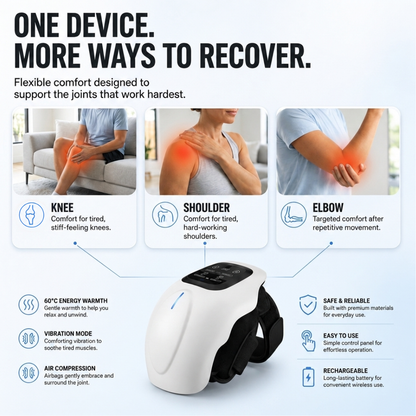 BMTSport KneeRelief™ Heated Massager