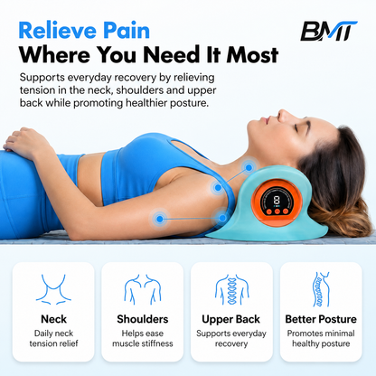 BMTSport NeckRelief™ Neck & Shoulder EMS Massager