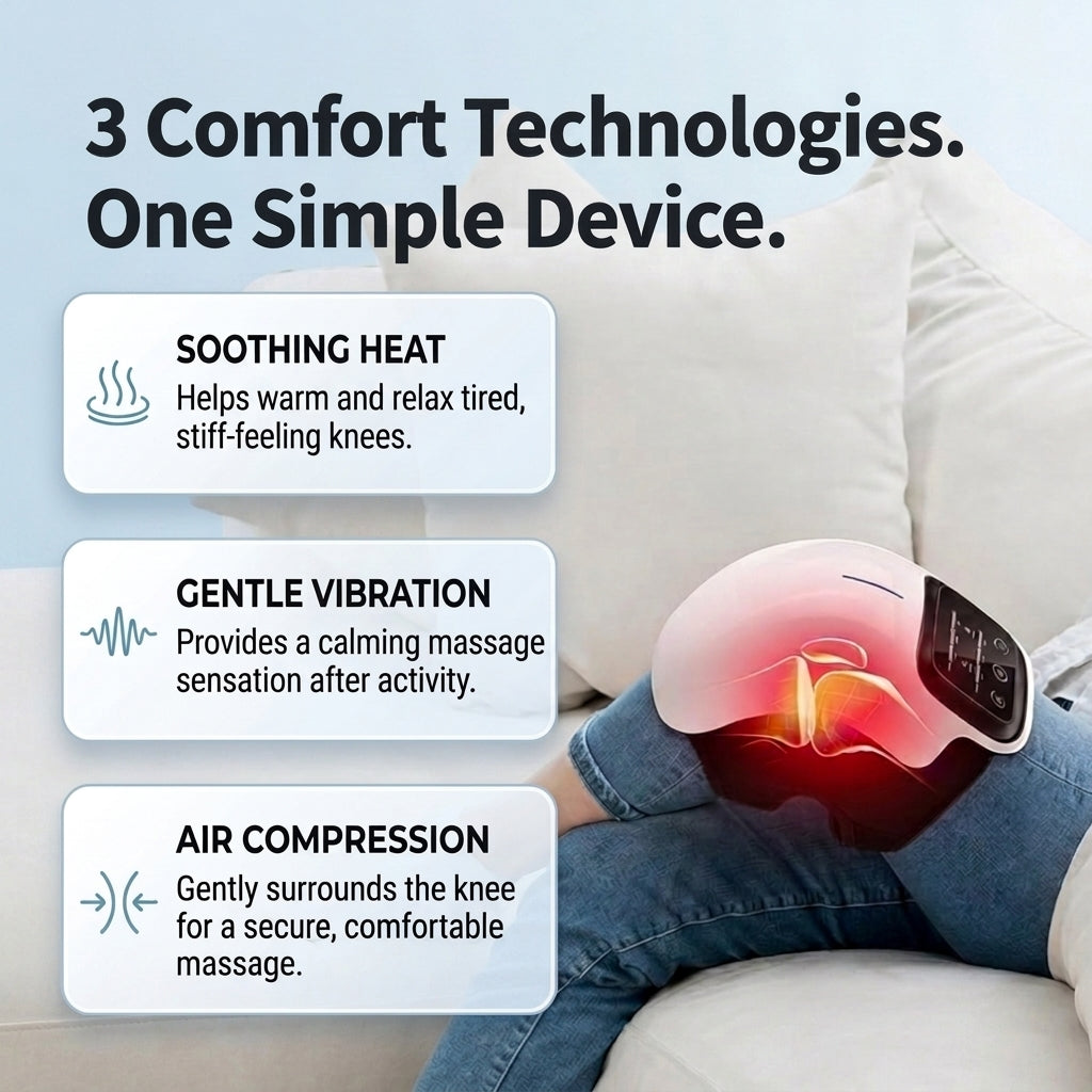 BMTSport KneeRelief™ Heated Massager