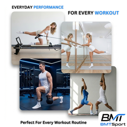 BMTSport Gripfitᴮᴹ Anti-Slip Training Socks