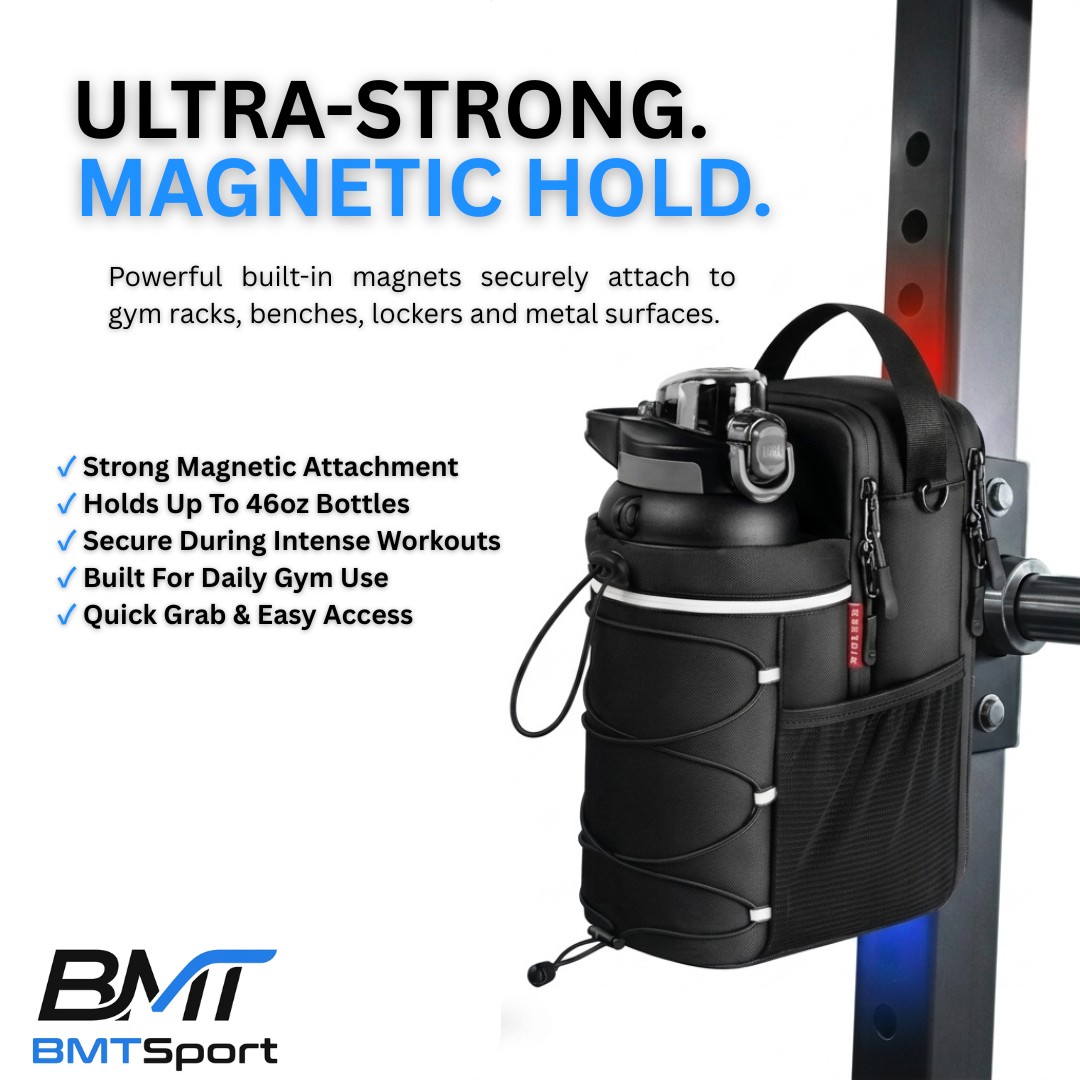 BMTSport MagGrip™ Magnetic Gym Pouch