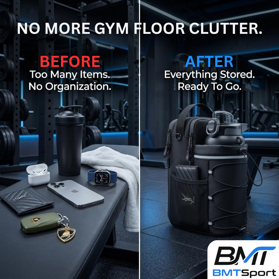 BMTSport MagGrip™ Magnetic Gym Pouch