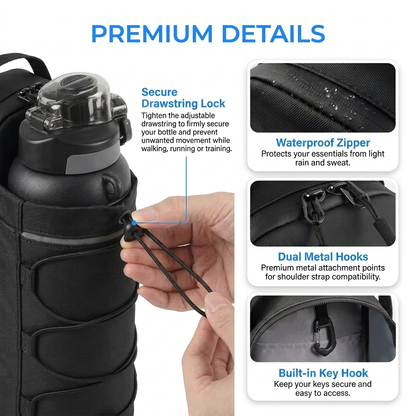 BMTSport MagGrip™ Magnetic Gym Pouch